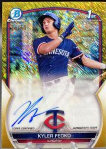 Kyler Fedko [Gold Shimmer] #CPA-KF