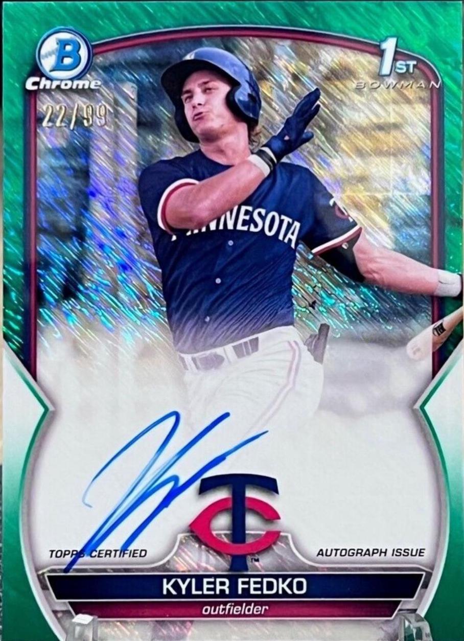 Kyler Fedko [Green Shimmer] #CPA-KF