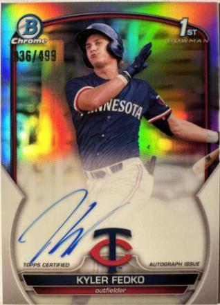 Kyler Fedko [Refractor] #CPA-KF