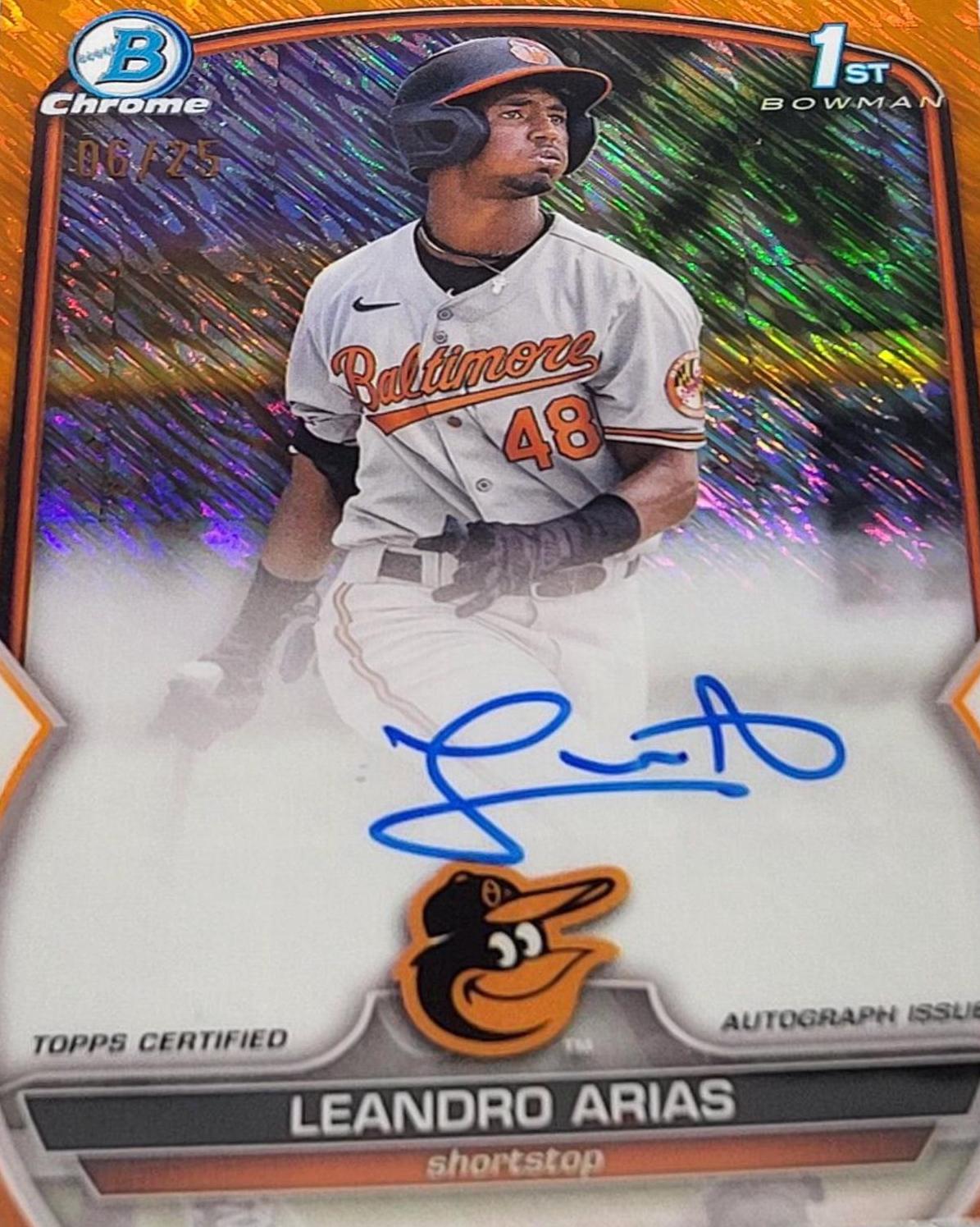 Leandro Arias [Orange Shimmer] #CPA-LA