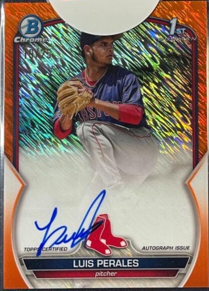 Luis Perales [Orange Shimmer] #CPA-LP
