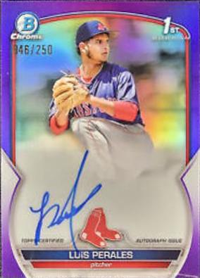 Luis Perales [Purple] #CPA-LP