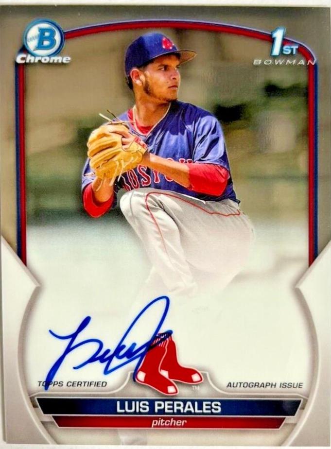 Luis Perales [Red] #CPA-LP
