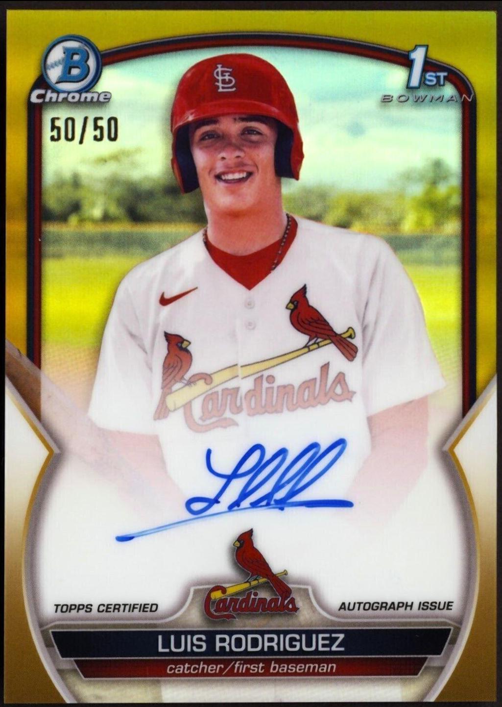Luis Rodriguez [Gold] #CPA-LR