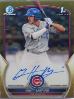 Matt Mervis [Gold] #CPA-MM