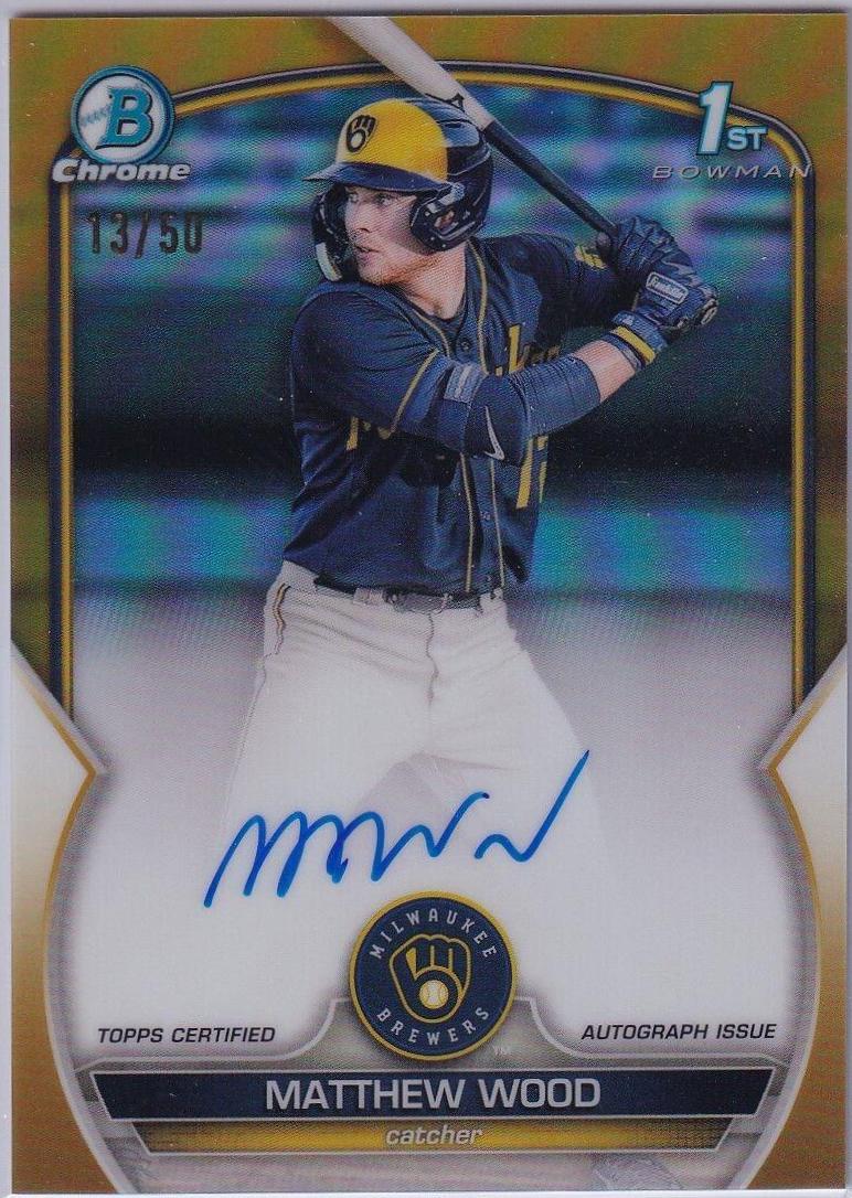 Matthew Wood [Gold] #CPA-MW