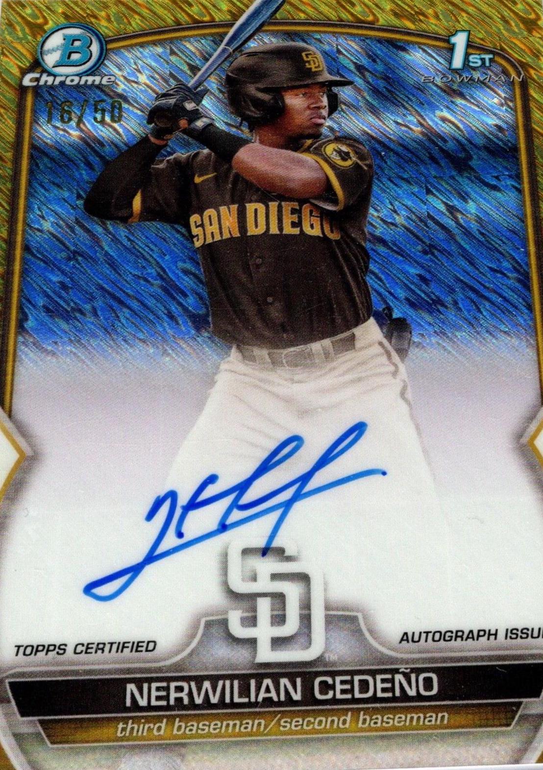 Nerwilian Cedeno [Gold Shimmer] #CPA-NC