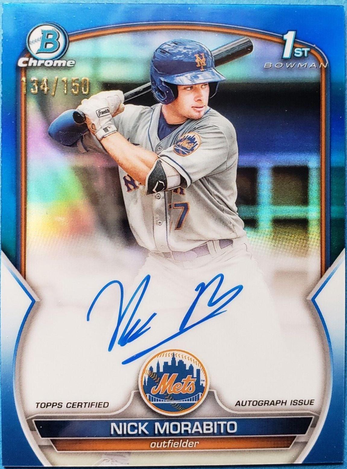 Nick Morabito [Blue] #CPA-NM