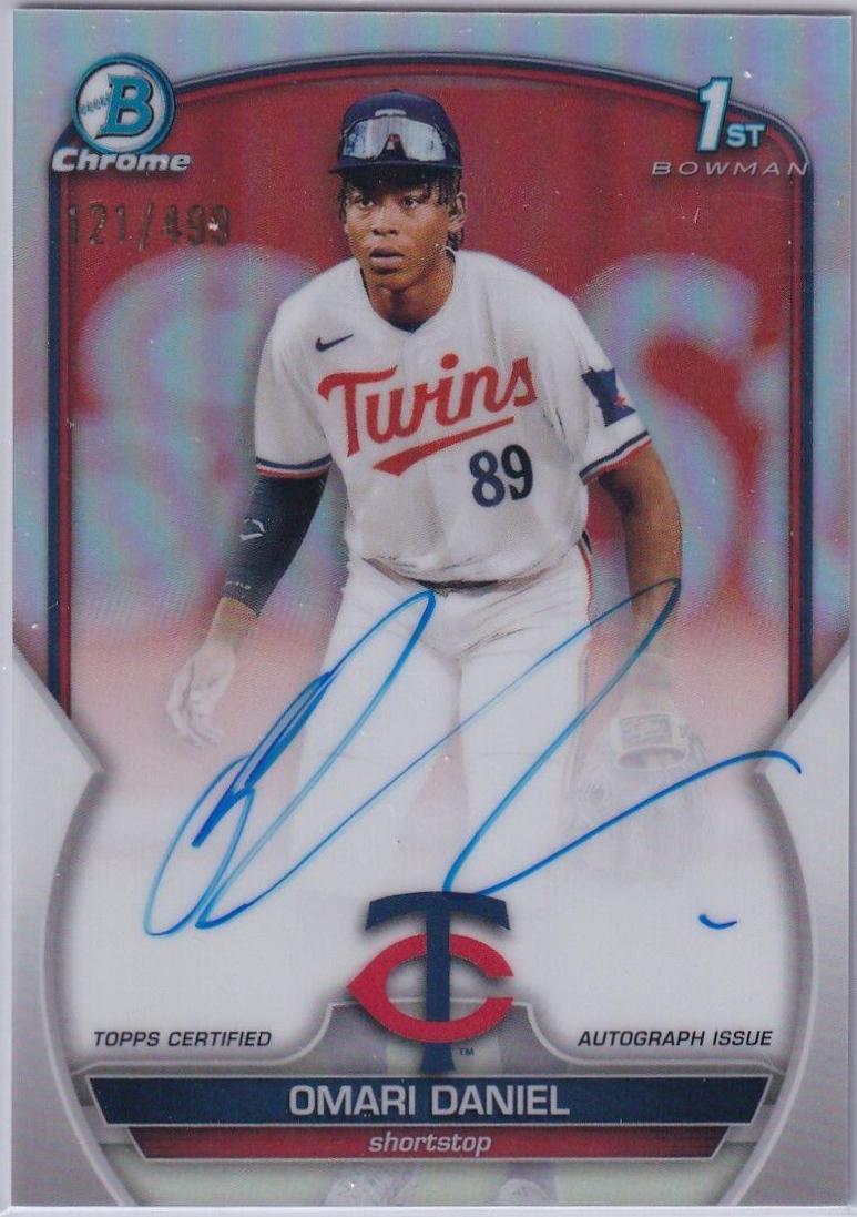 Omari Daniel [Refractor] #CPA-OD
