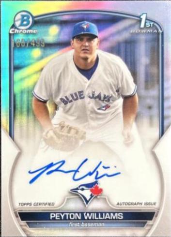 Peyton Williams [Refractor] #CPA-PW