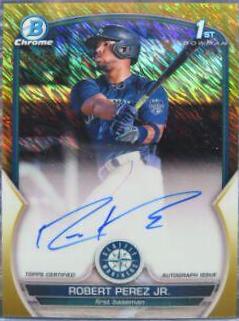 Robert Perez Jr. [Gold Shimmer] #CPA-RP