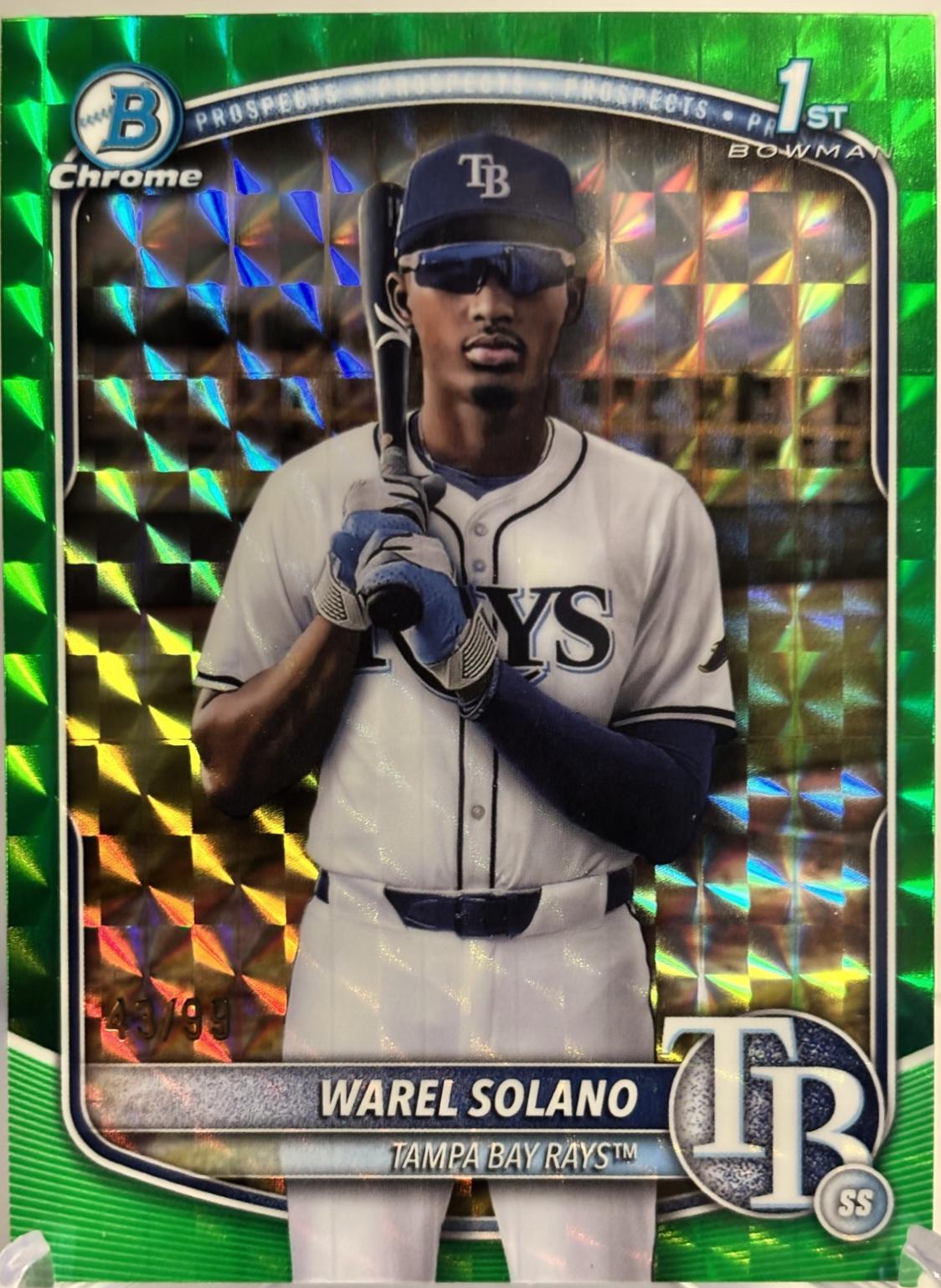 Warel Solano [Green Geometric] #BCP-225