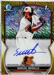 Samuel Basallo [Gold Shimmer] #CPA-SB