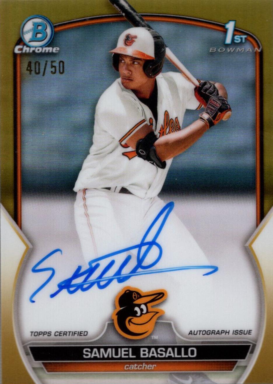 Samuel Basallo [Gold] #CPA-SB