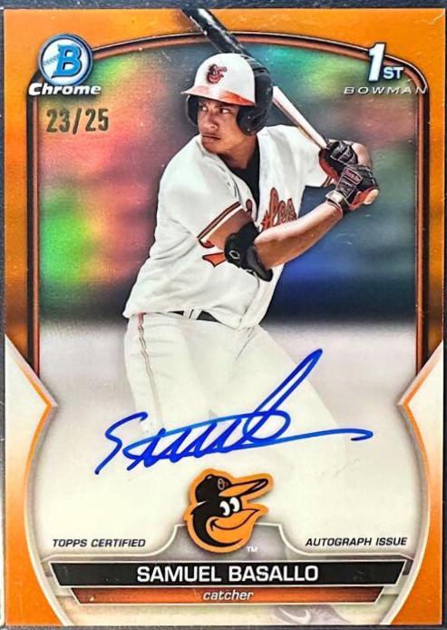 Samuel Basallo [Orange] #CPA-SB