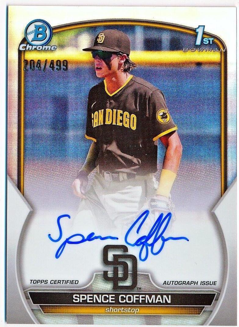 Spence Coffman [Refractor] #CPA-SCO