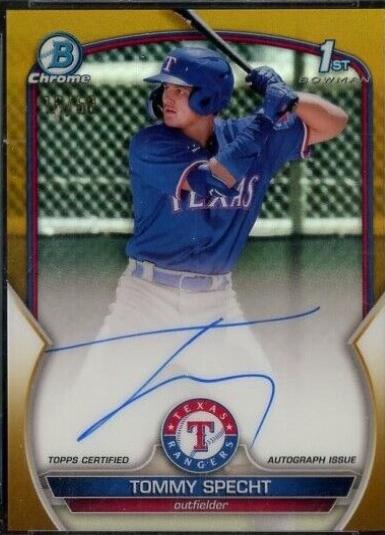 Tommy Specht [Gold] #CPA-TS