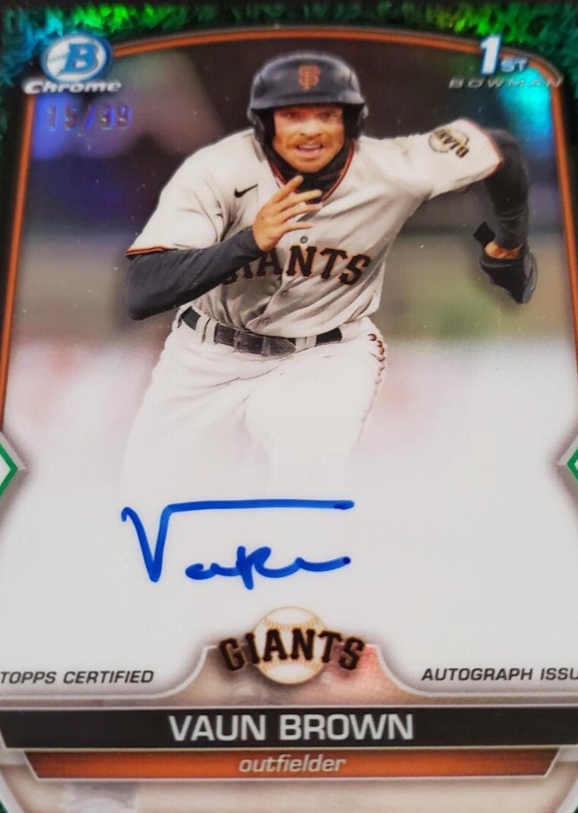 Vaun Brown [Green] #CPA-VB