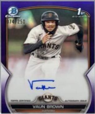 Vaun Brown [Purple] #CPA-VB