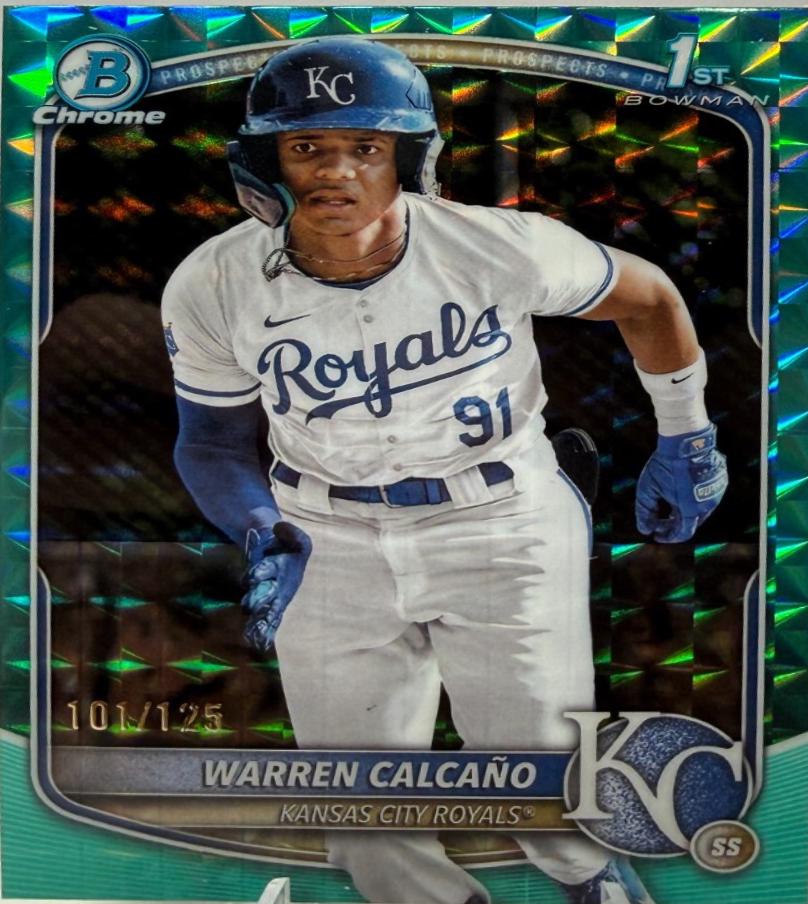 Warren Calcano [Aqua Geometric] #BCP-185