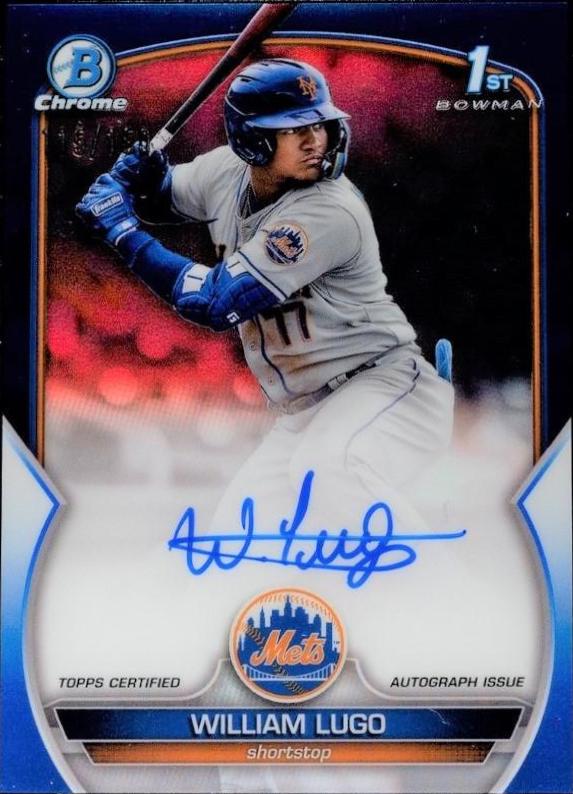 William Lugo [Blue] #CPA-WL