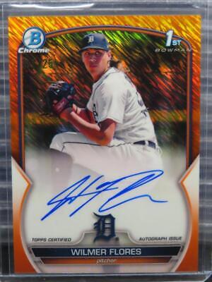 Wilmer Flores [Orange Shimmer] #CPA-WF