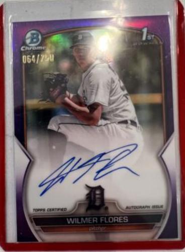 Wilmer Flores [Purple] #CPA-WF