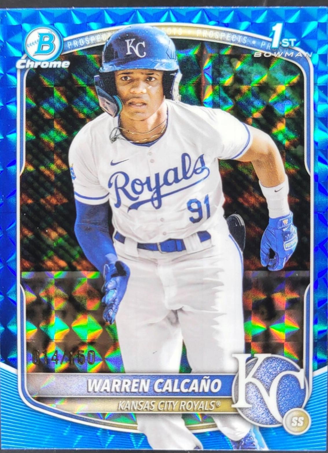 Warren Calcano [Blue Geometric] #BCP-185