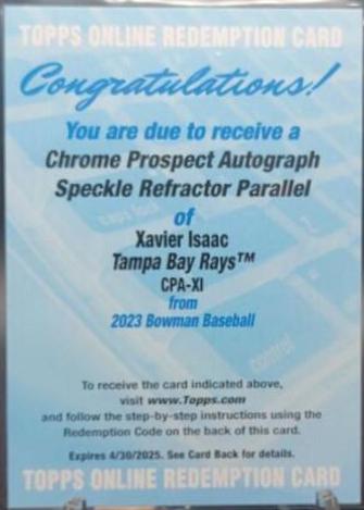 Xavier Isaac [Speckle] #CPA-XI