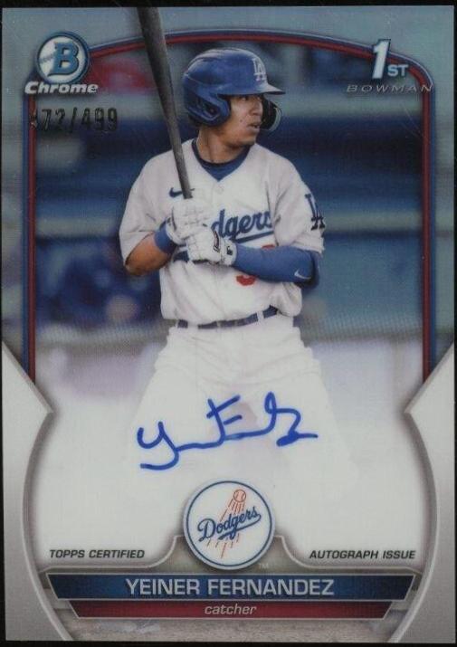 Yeiner Fernandez [Refractor] #CPA-YF