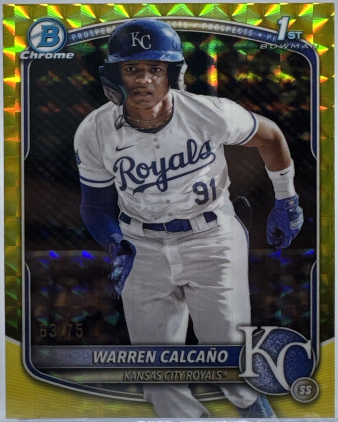 Warren Calcano [Gold Geometric] #BCP-185