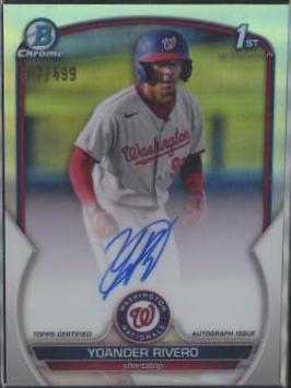 Yoander Rivero [Refractor] #CPA-YR