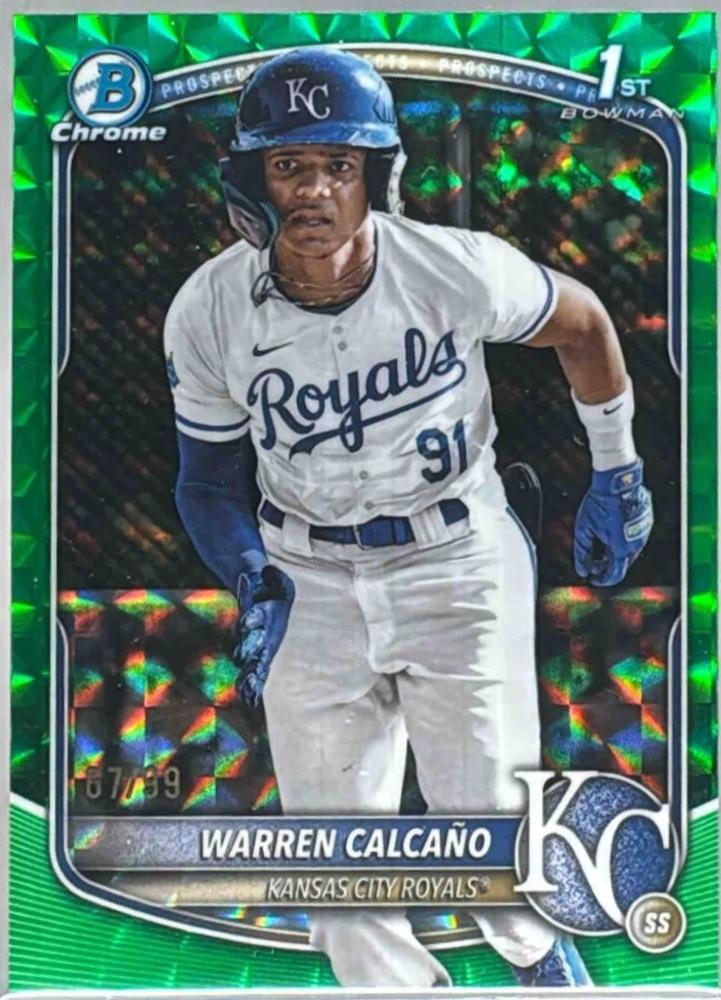 Warren Calcano [Green Geometric] #BCP-185