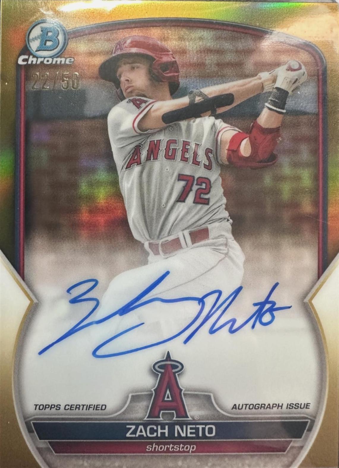 Zach Neto [Gold] #CPA-ZN
