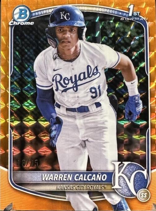 Warren Calcano [Orange Geometric] #BCP-185