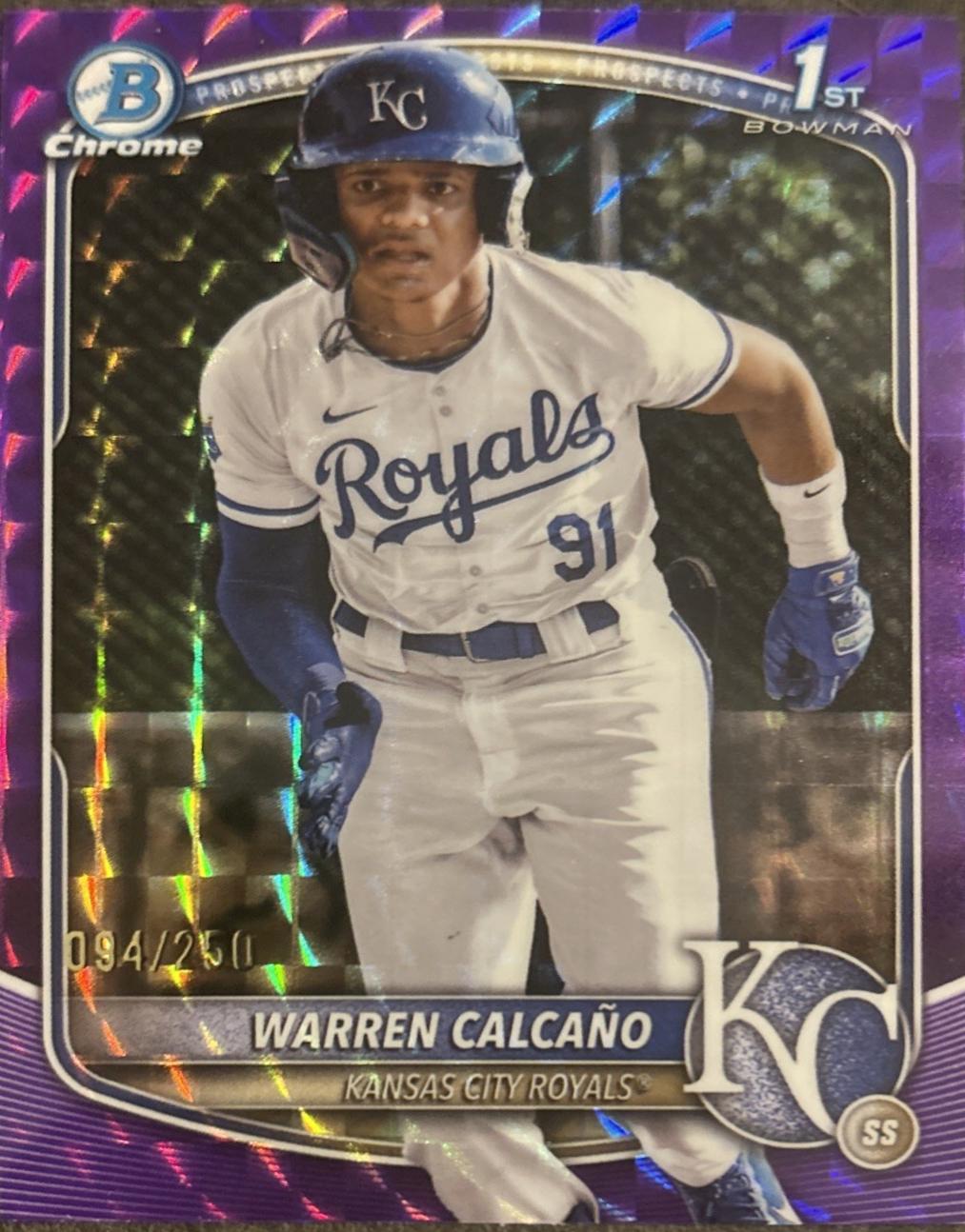 Warren Calcano [Purple Geometric] #BCP-185