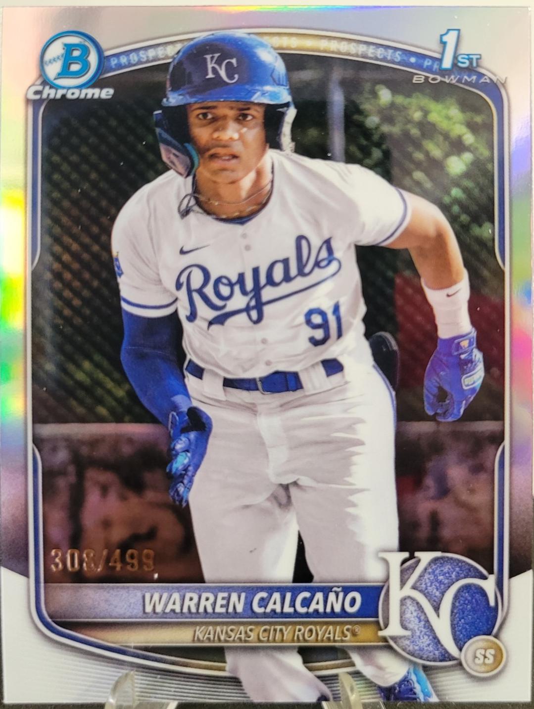 Warren Calcano [Refractor] #BCP-185