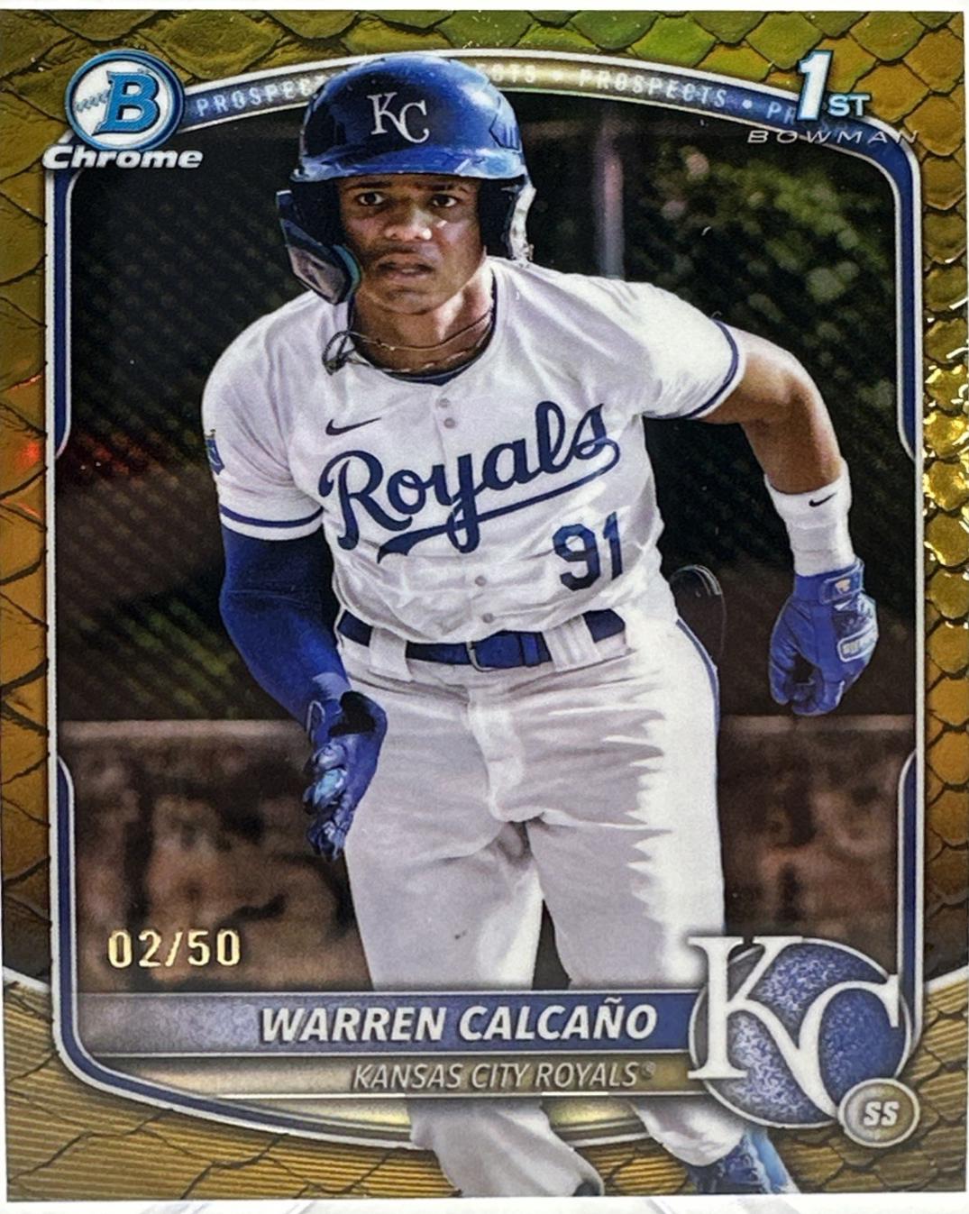 Warren Calcano [Reptilian Gold] #BCP-185