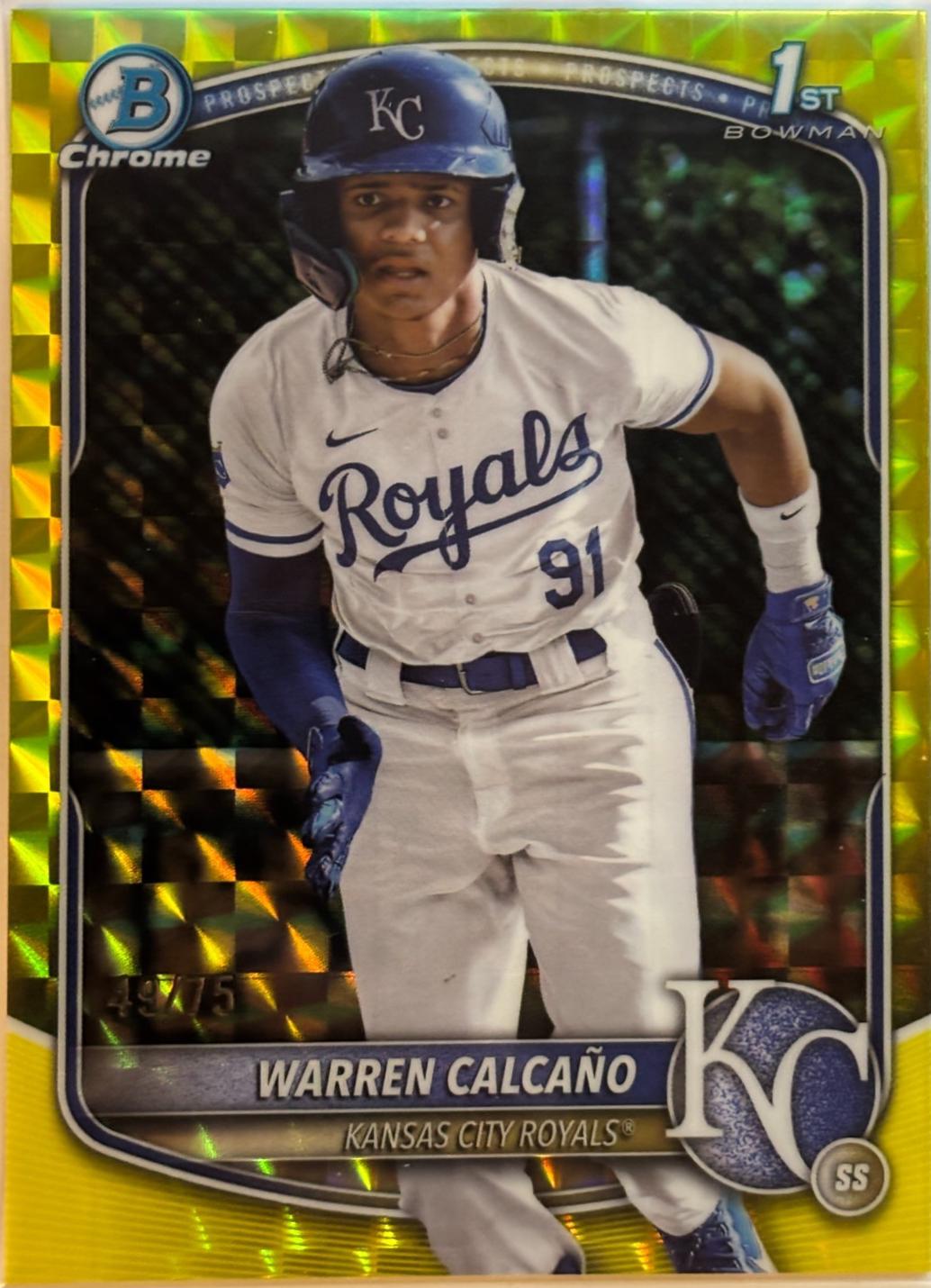 Warren Calcano [Yellow Geometric] #BCP-185