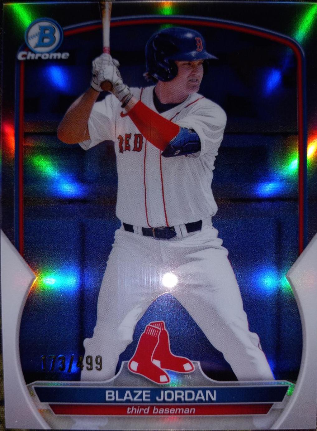 Blaze Jordan [Refractor] #BCP-101