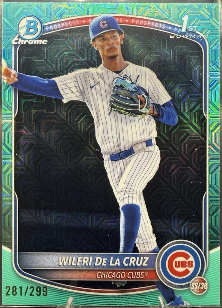 Wilfri De La Cruz [Aqua Mega Refractor] #BCP-209