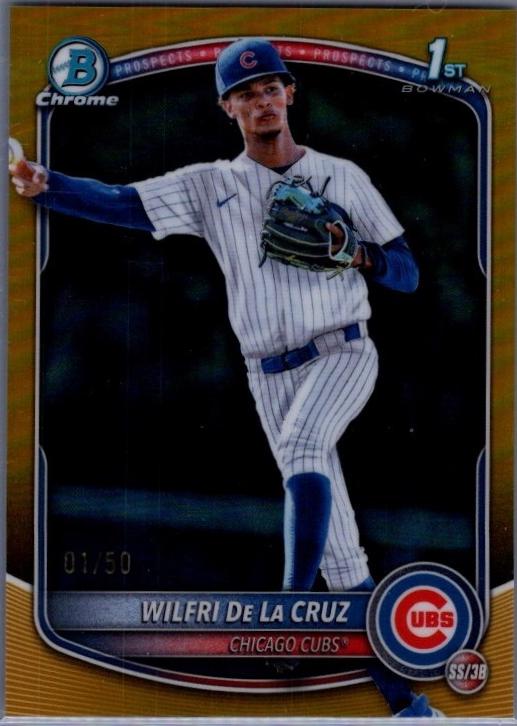 Wilfri De La Cruz [Gold Mega Refractor] #BCP-209