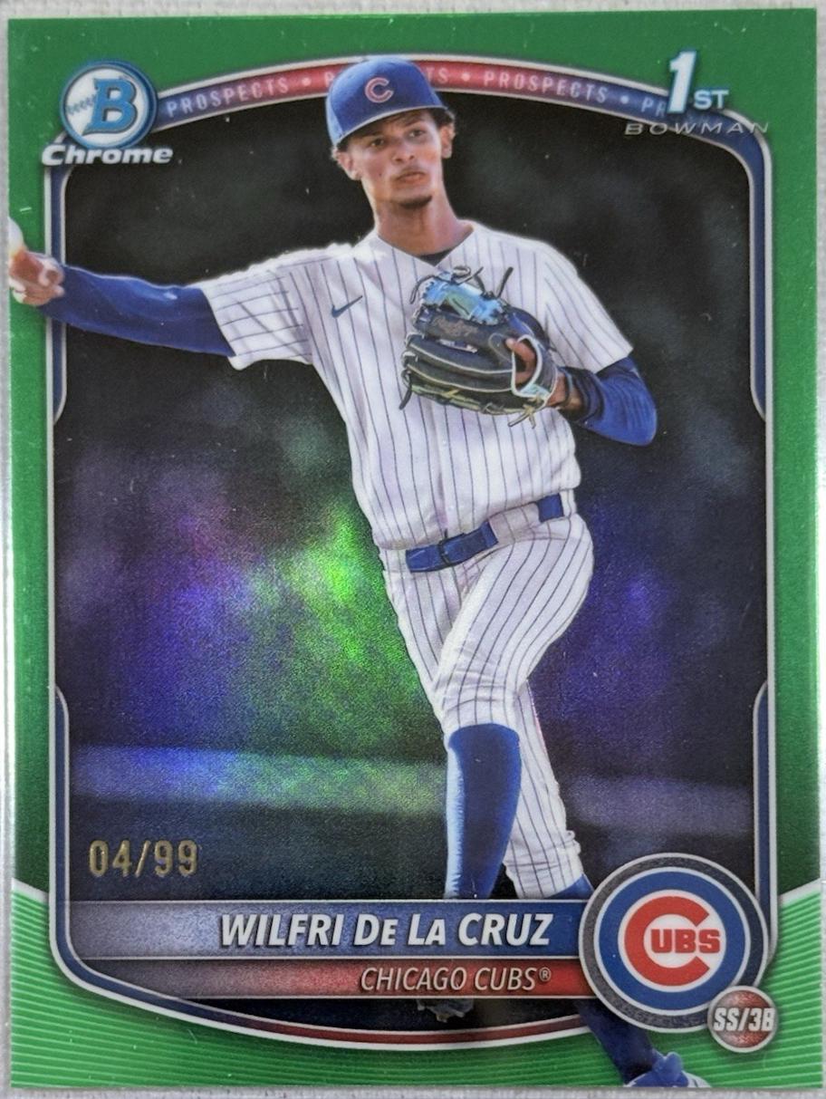 Wilfri De La Cruz [Green Mega Refractor] #BCP-209