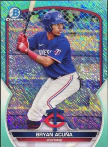 Bryan Acuna [Aqua Shimmer] #BCP-37