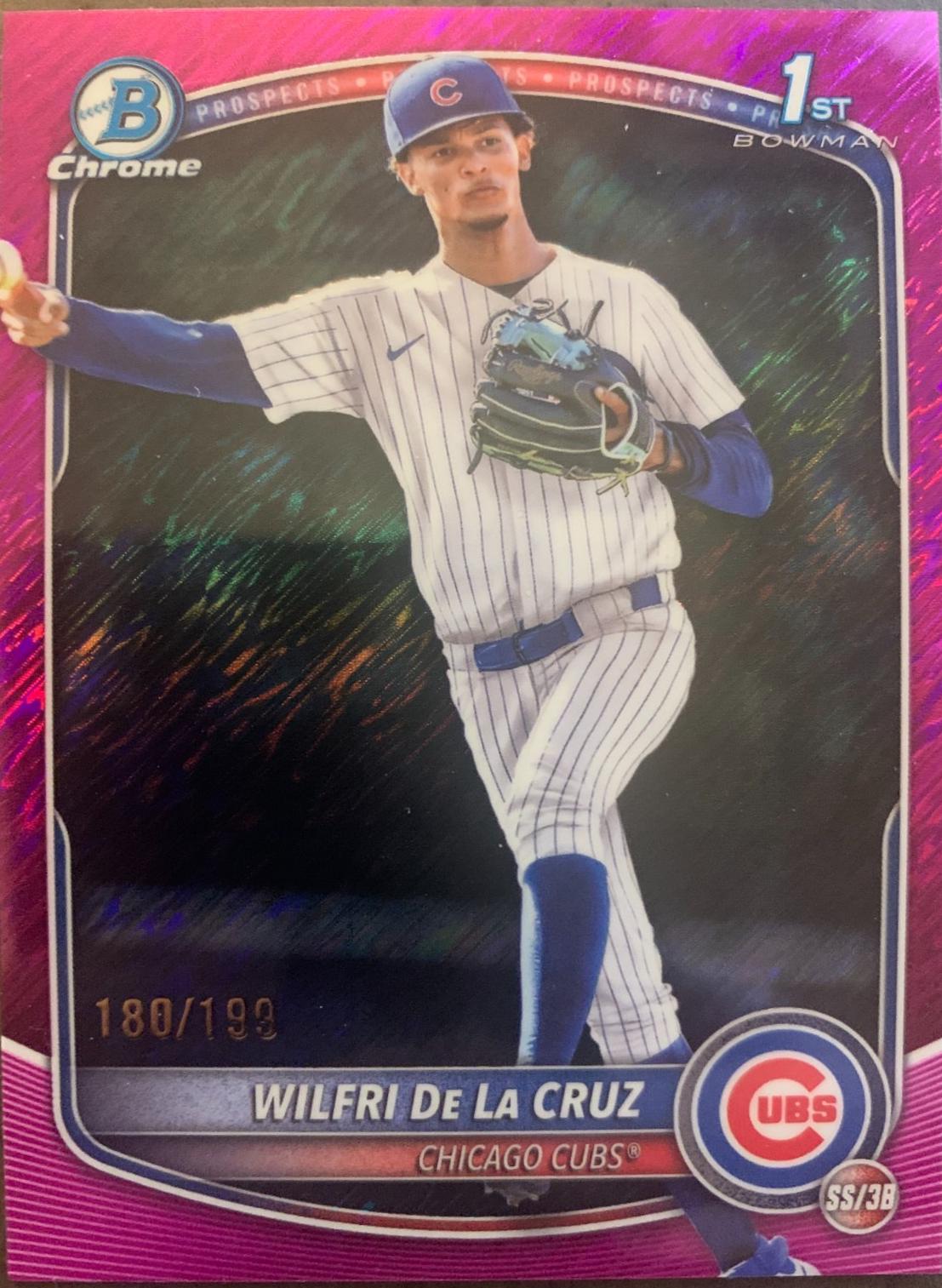 Wilfri De La Cruz [Pink Mega Refractor] #BCP-209