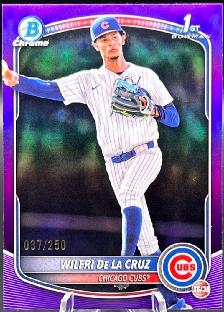 Wilfri De La Cruz [Purple Mega Refractor] #BCP-209