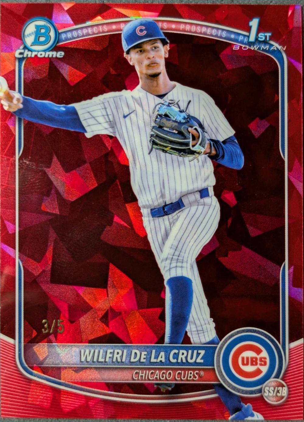 Wilfri De La Cruz [Red Mega Refractor] #BCP-209