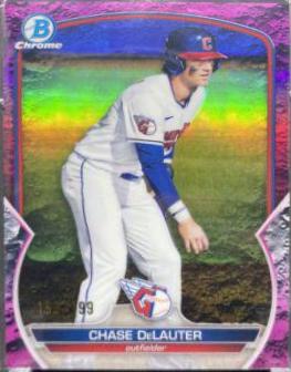 Chase DeLauter [Fuchsia Lunar Crater] #BCP-103