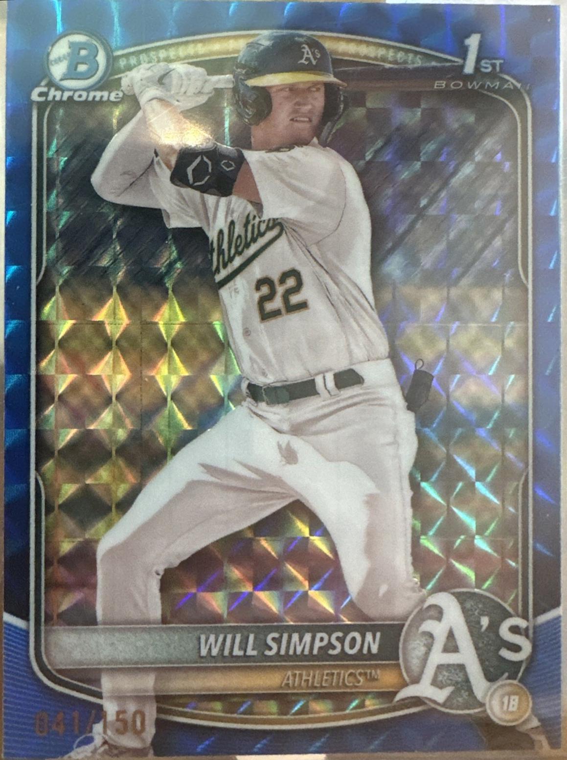 Will Simpson [Blue Geometric] #BCP-35