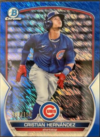Cristian Hernandez [Blue Shimmer] #BCP-24